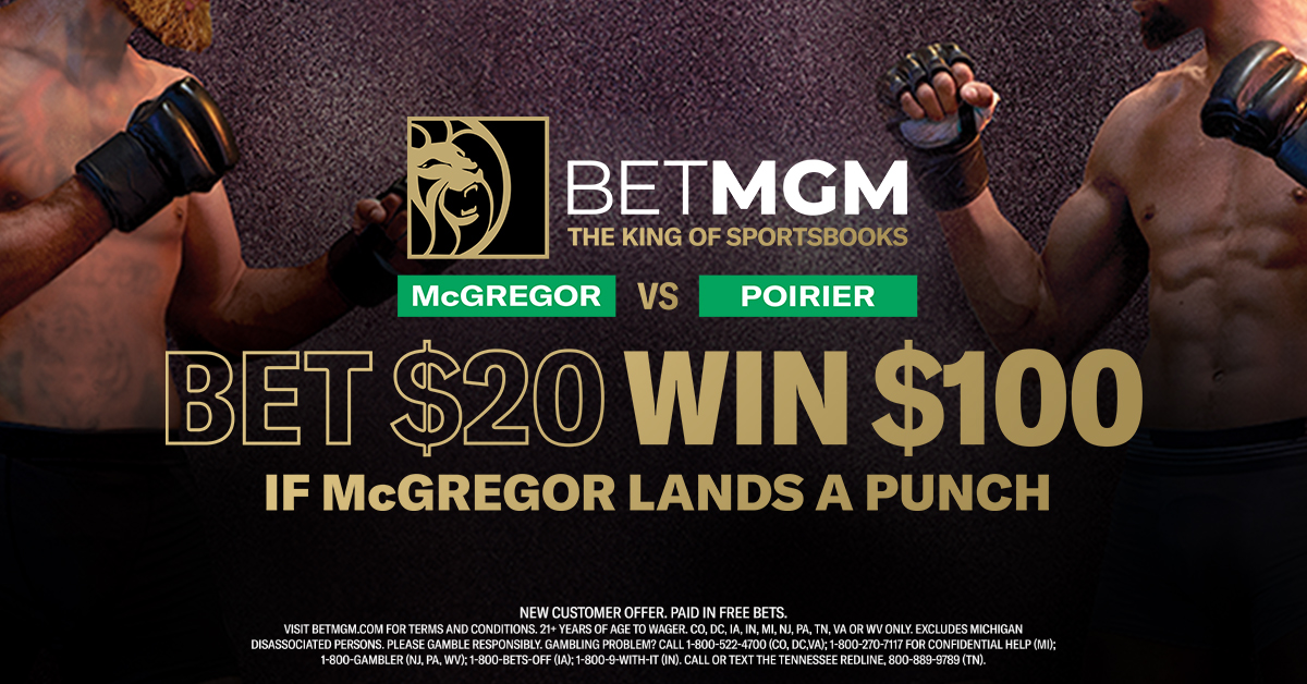 betmgm conor mcgregor offer